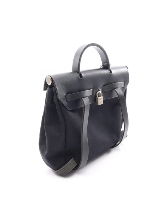 Hermes Backpack Herbag a Dos PM Black main image 11